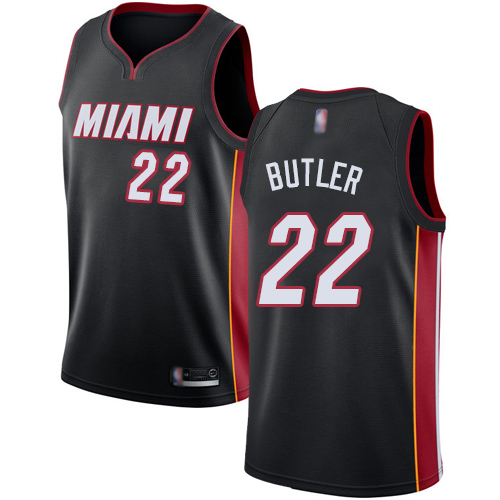 Nike Heat Black Jimmy Butler #22 Jersey - NBA Fan Apparel
