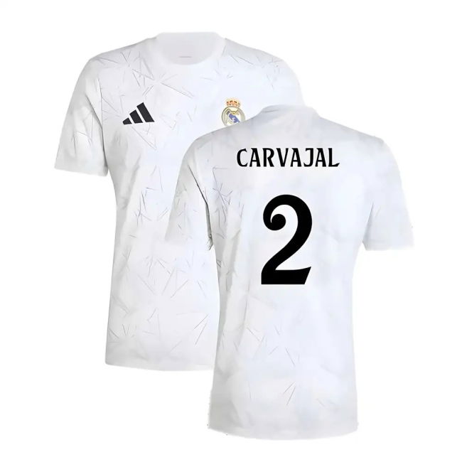 Real Madrid Soccer Club Fan Jersey - Adults Version (Carvajal 2)