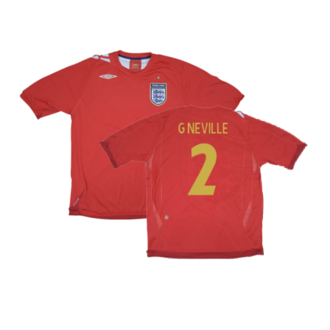 Premium England 2006-08 Away High Breathable Player Kit Replica