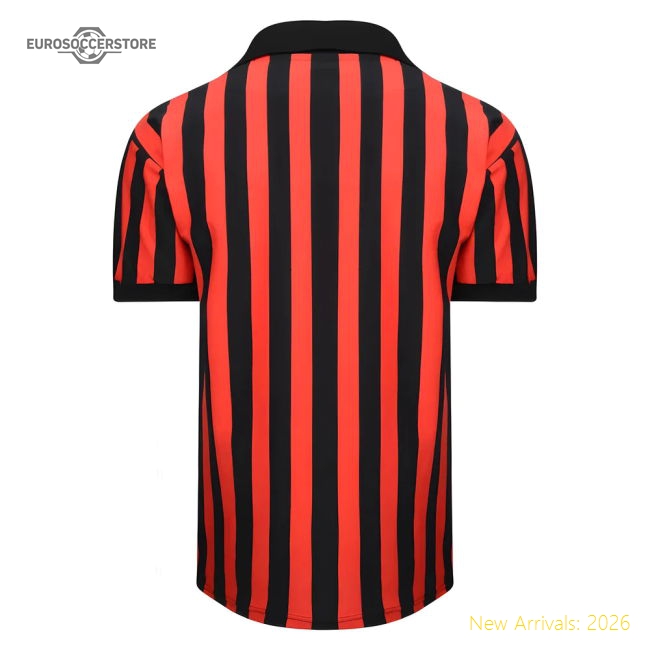 Score Draw Ac Milan 1963 Retro Football Shirt - Fantastic Value