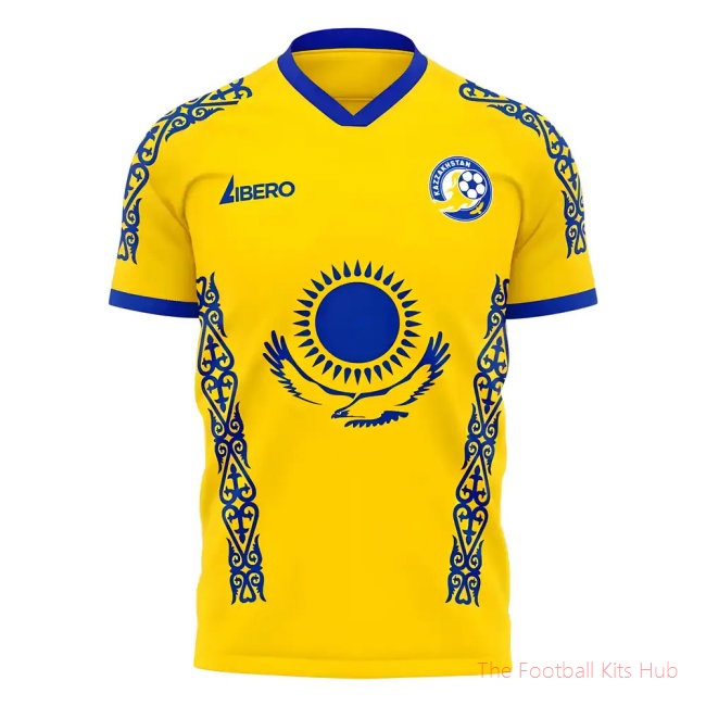 Kazakhstan 2025-2026 Home Concept Football Kit (Libero)