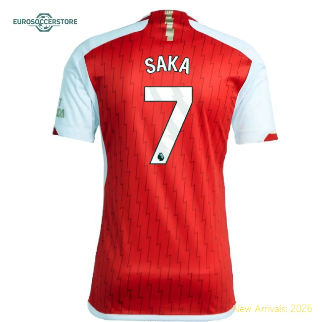 Arsenal 2023-24 Home Shirt (XXLB) (Saka 7) (Excellent)