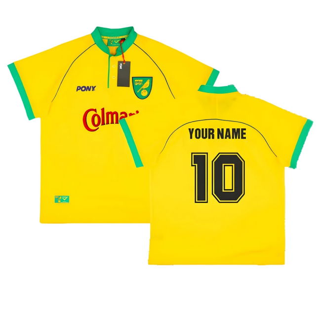 Vintage Jersey 1997-1999 Norwich Home Top-Tier Breathable Fabric #449