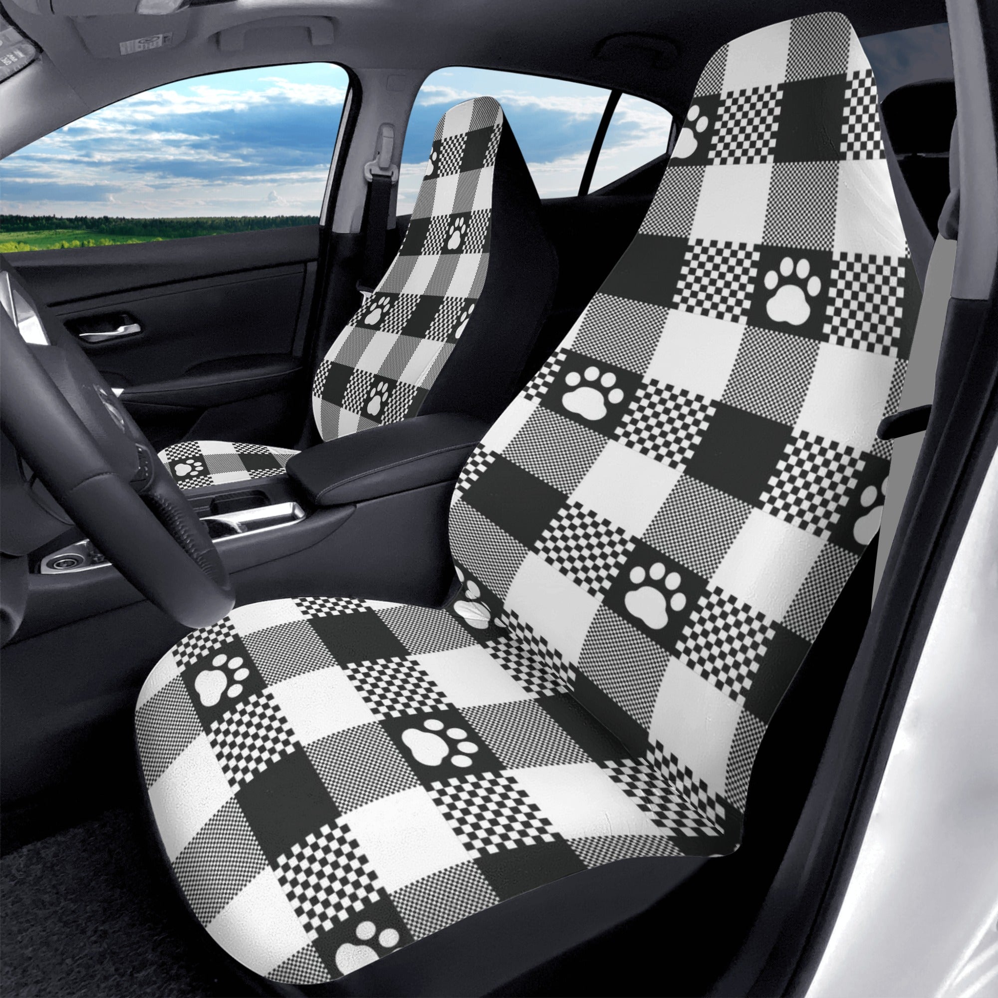 French Bulldog Hulk Car Seat Covers (2 Pcs) Useful Frenchie Gear