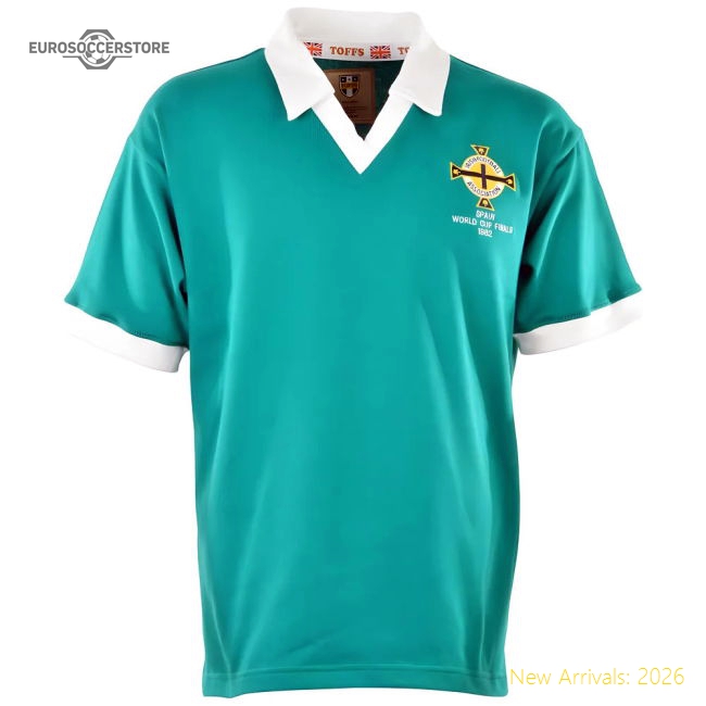 Northern Ireland 1982 World Cup Retro Football Shirt