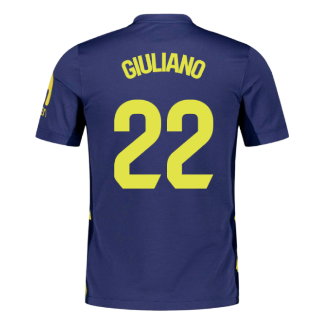 Pro-level Atletico Madrid Away Giuliano Jersey 2025-2026 Durable