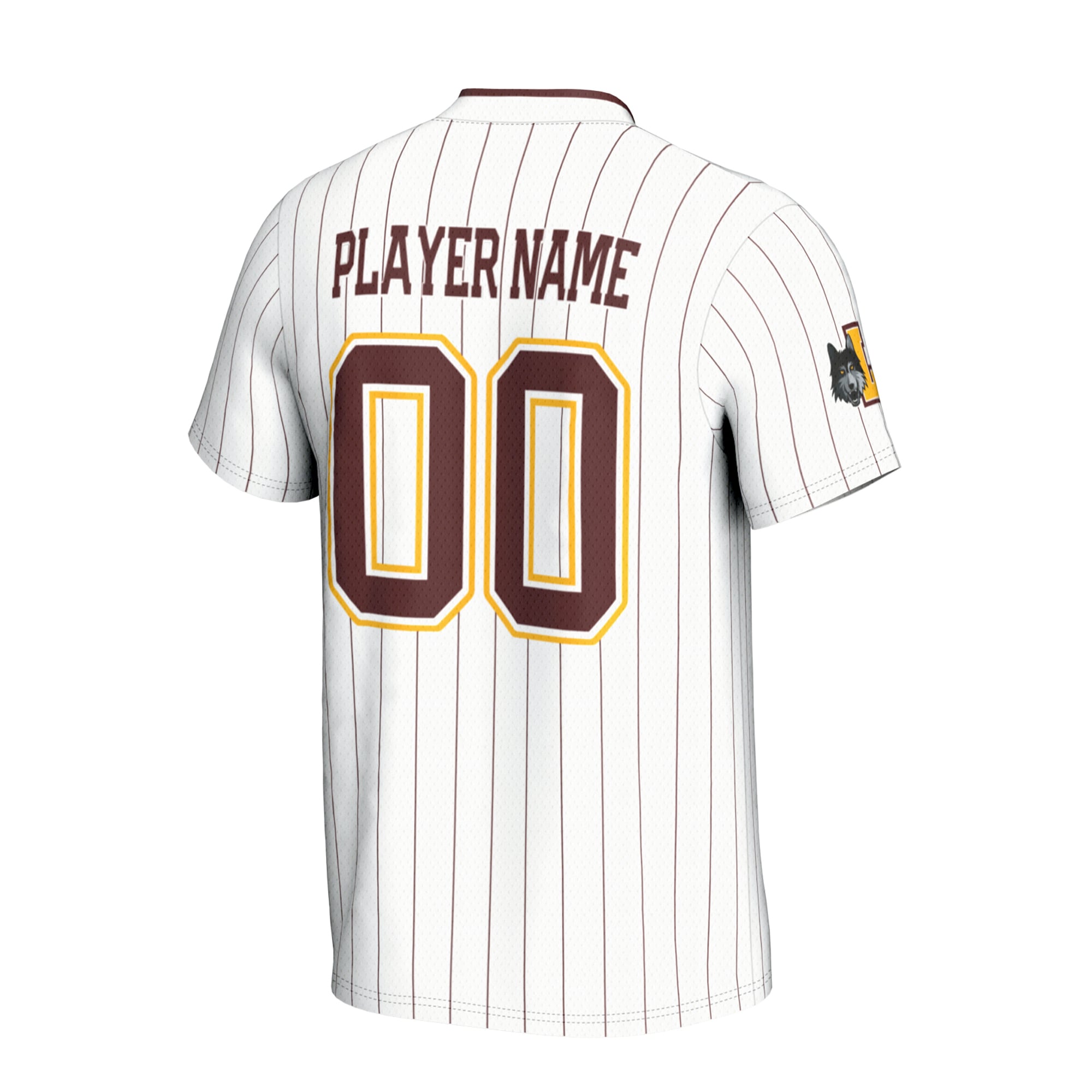 Loyola Chicago Ramblers GameDay Greats Youth NIL Pick-A-Player Lightweight Collegiate Softball Fashion Jersey - White