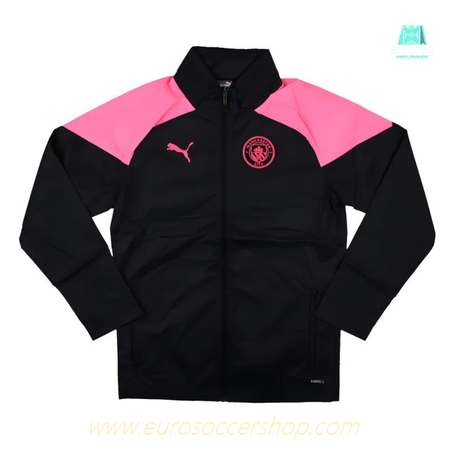 2023-2024 Man City Training All Weather Jacket (Dark Navy)
