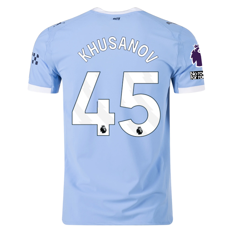Manchester City Blue/White) 2025-2026 UCL Home Jersey – Authentic Shirt