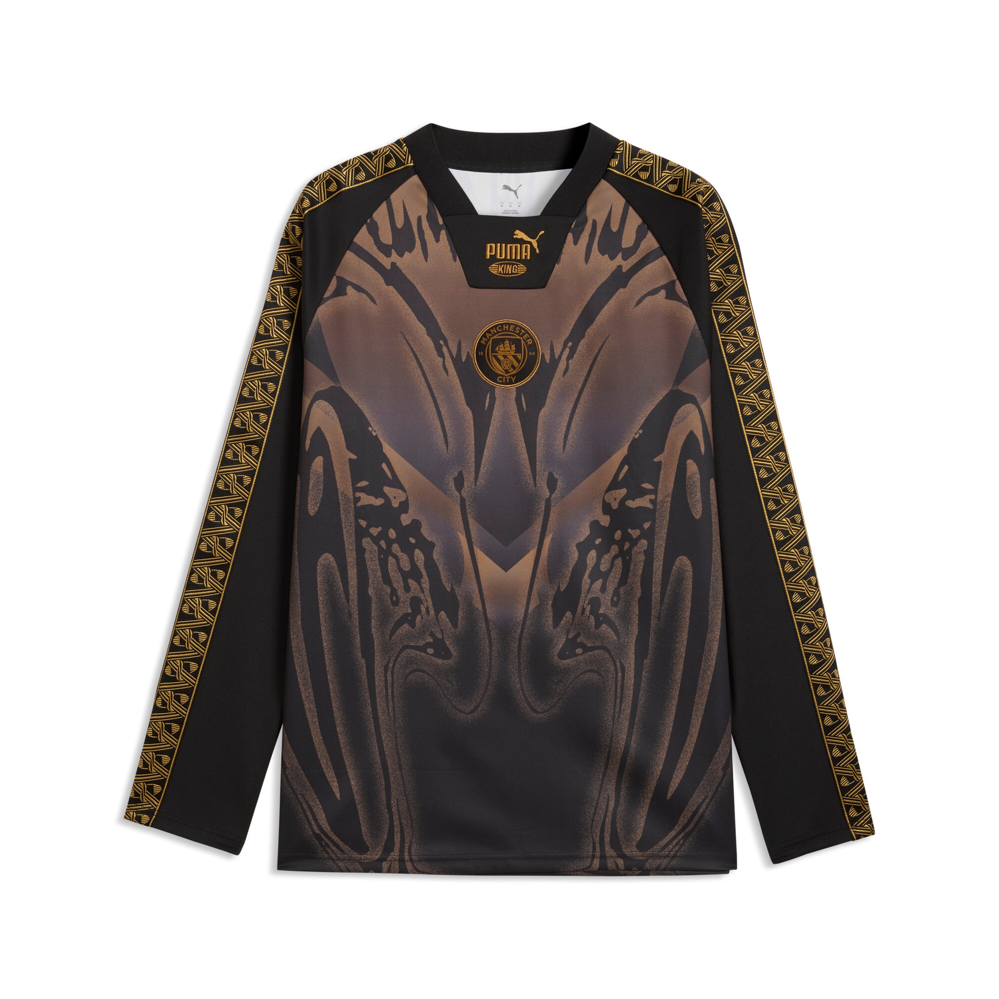 [SJH] Manchester City 2026/27 King Long Sleeve Fashion Jersey - Black