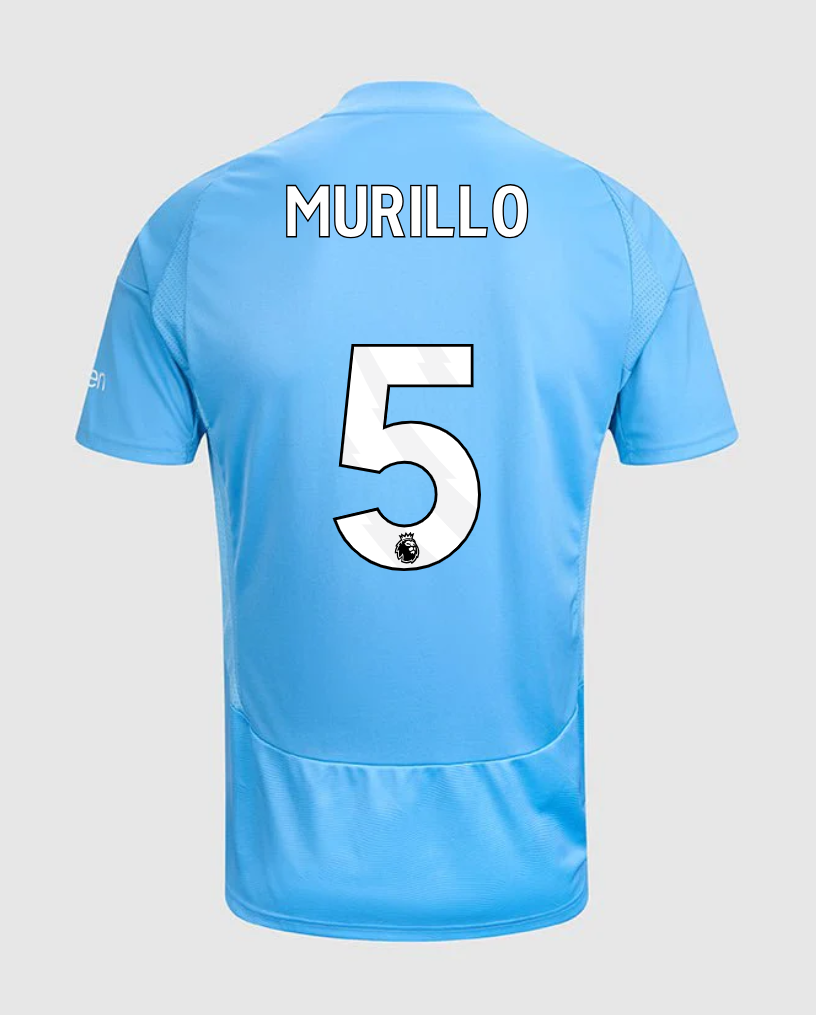 Nottingham Forest Third Version Murillo Number 5 Football Jersey for the 24-25 Season