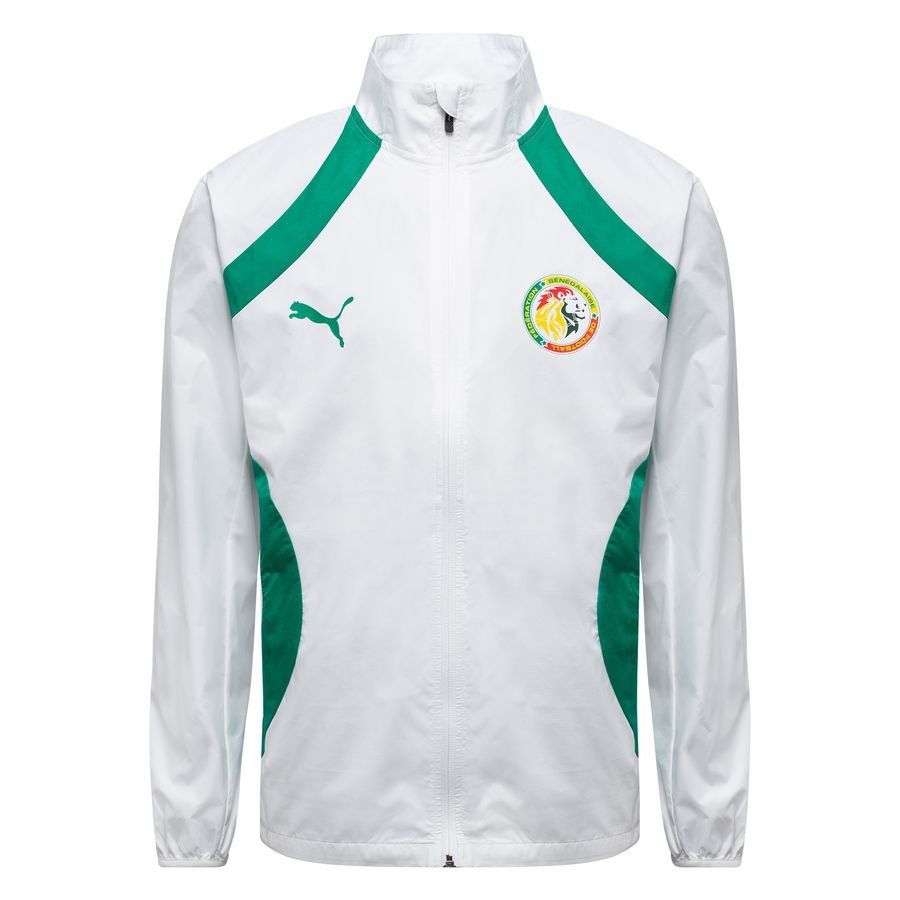 Senegal Jacket Pre Match Woven Anthem Africa Cup of Nations 2025 - PUMA White/Green