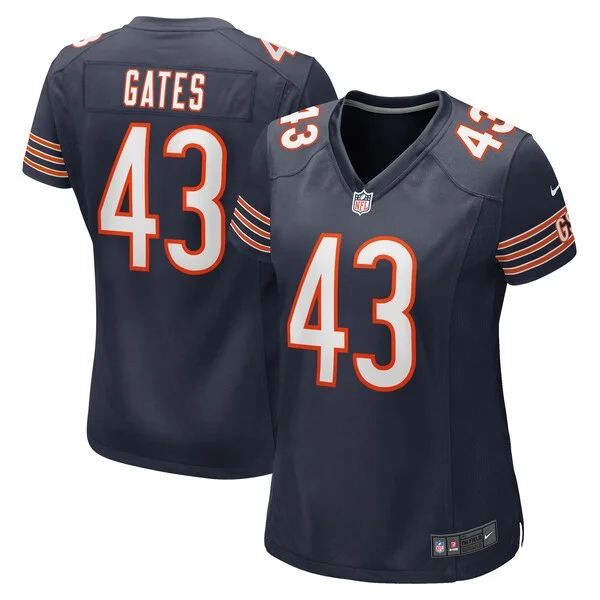 None Game NFL Jersey - Navy | High-Quality Football Apparel | NFL Foot