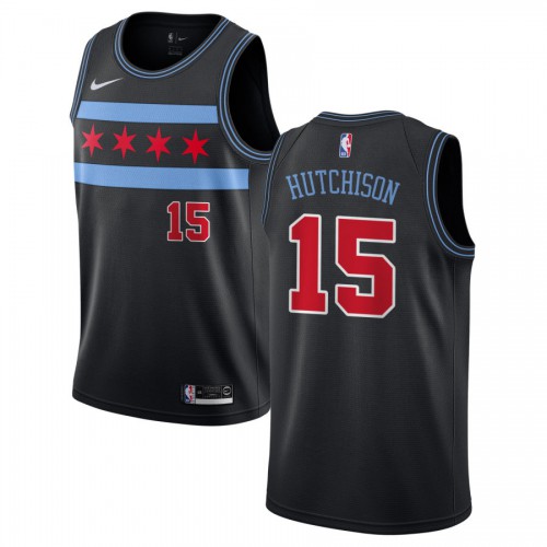 Clippers Black Chicago Bulls #15 Nike Jersey - Cost-Effective