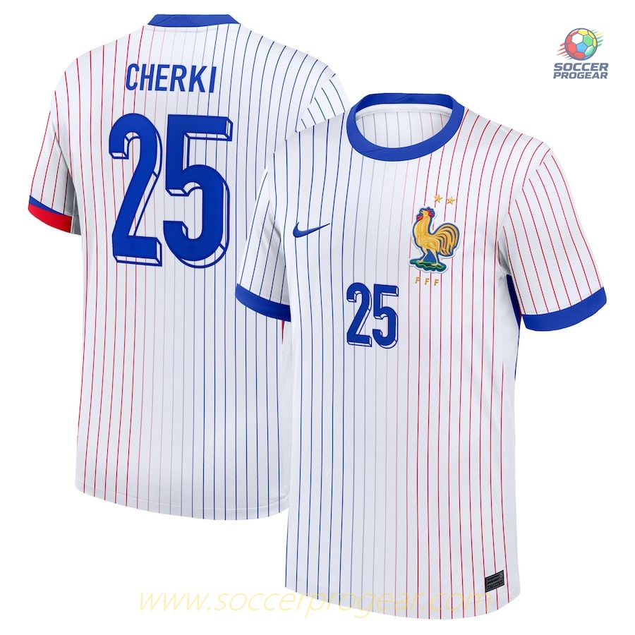 France National Team 2024-2025 Collection Cherki Kids' Soccer Shirt