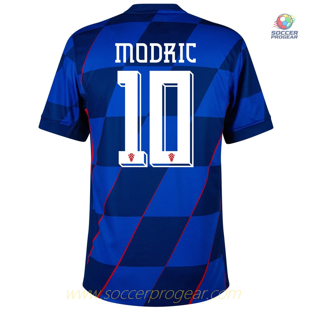 Croatia Away Kids Football Jersey 2024-25 Edition Modric