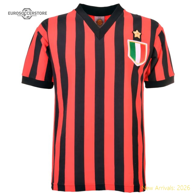 AC Milan 1979-80 Kids Retro Football Shirt