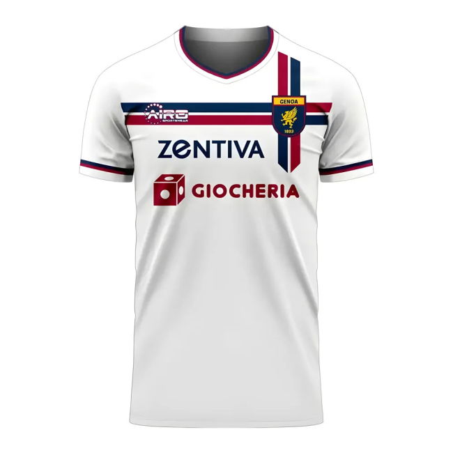 Authentic Design Die-hard Genoa Genoa #2025 2025-2026 Campaign Jersey