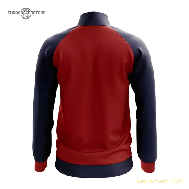 Elite Bermuda Concept Football Track Jacket (red) - Kids