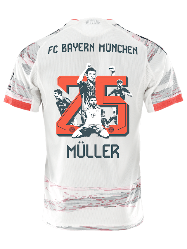 FC Bayern Munich Patch 2025-2026 Bun Away Jersey – Authentic Shirt