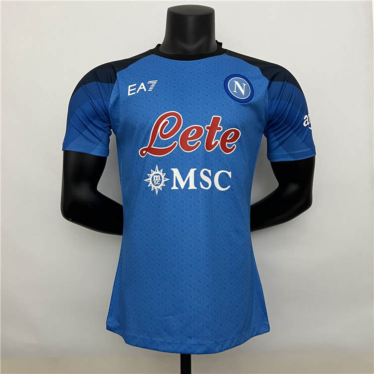 Official Napoli 2223 Home Blue Soccer Jersey Football Shirt Authentic