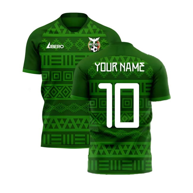 Performance-Driven Mexico 2025-2026 Home Concept Football Kit (Libero)