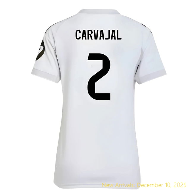 2025-2026 Real Madrid Home Shirt - Professional Fan Gear (Carvajal 2)...