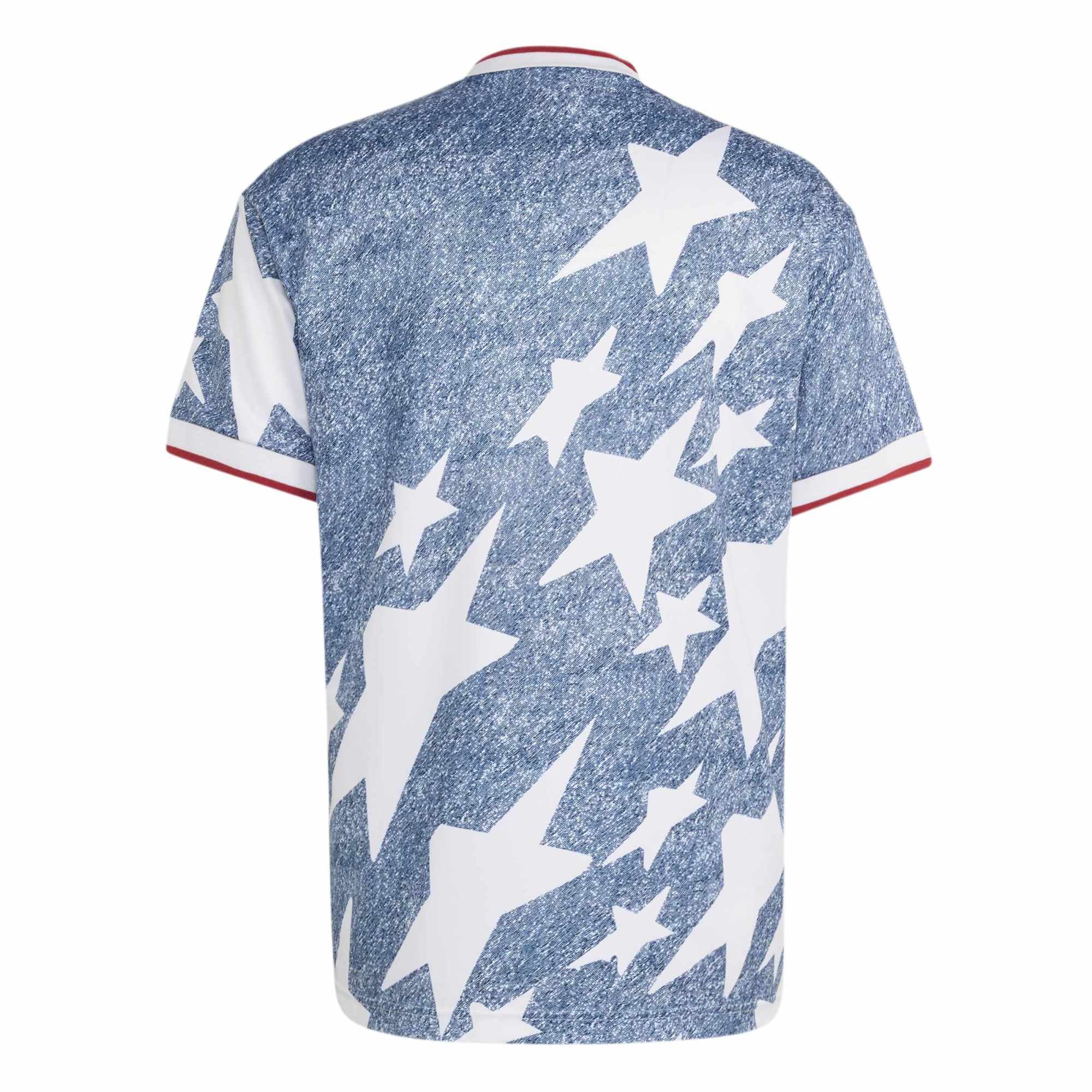 [SJH] USA 1994 Denim Graphic Fashion Jersey - Blue