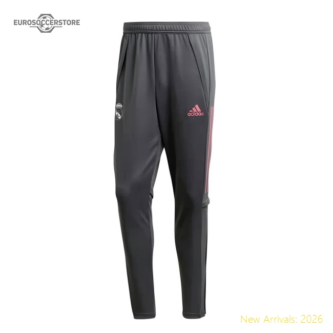 2020-2021 Real Madrid Adidas Training Pants (Grey) - Kids