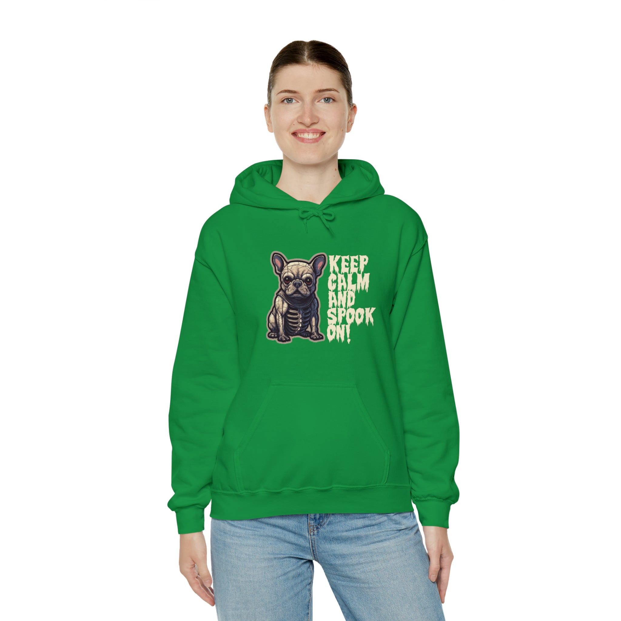 Everyday Keep Calm And Spook On Halloween Unisex Hoodie for Fashion