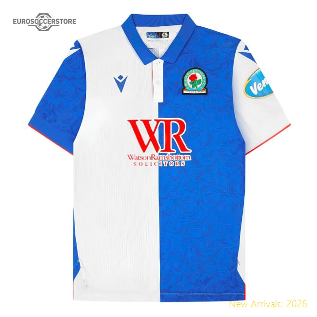 Blackburn Rovers Home Kit 2024-2025 Supporter Edition Jersey