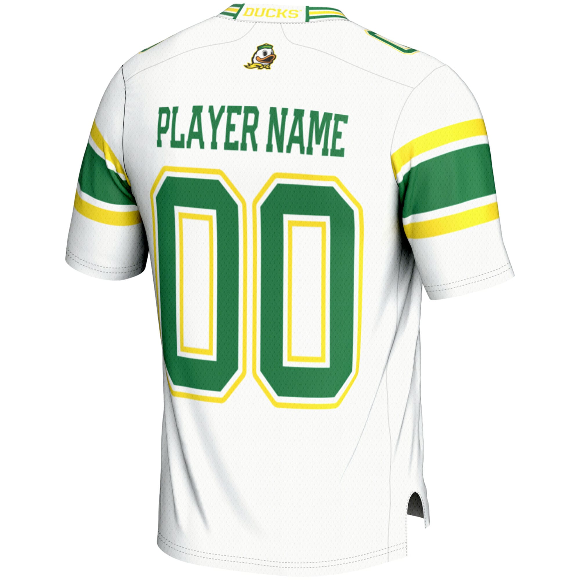 Oregon Ducks GameDay Greats Youth NIL Pick-A-Player Football Jersey - White