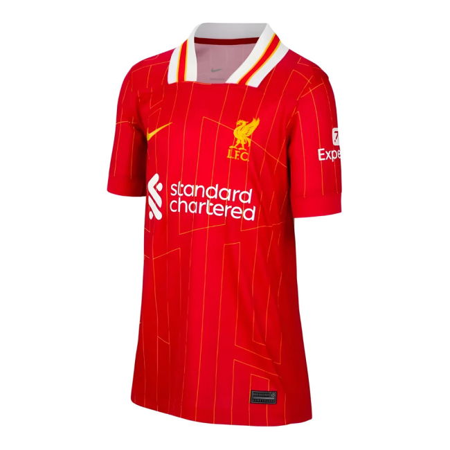 Replica 2024-2025 Liverpool Home With Classic Design - Machine