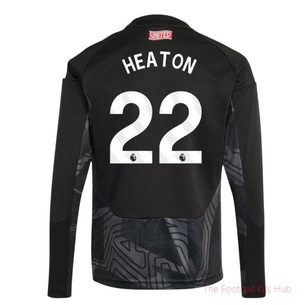 Manchester United 2026-2027 Goalkeeper Shirt Heaton #22 Team Jersey