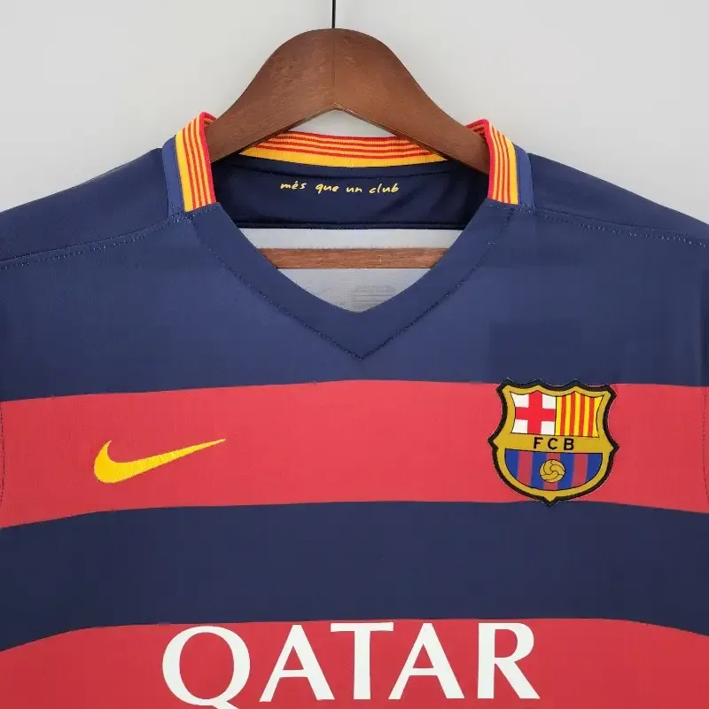 Cheap 2015-2016 Barcelona Jersey retro kit