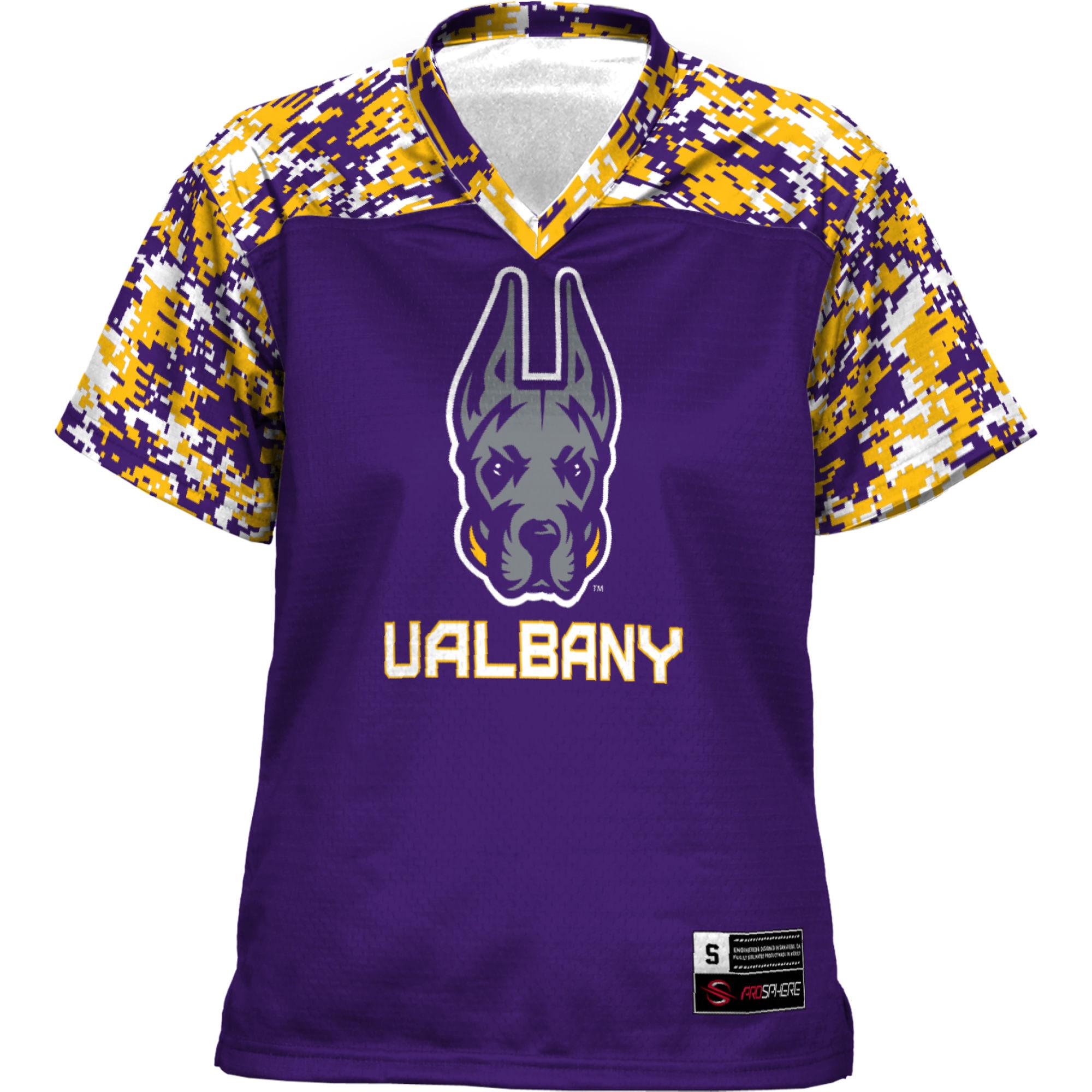 UAlbany Great Danes GameDay Greats Women's 2026/2027 Football Jersey - Purple