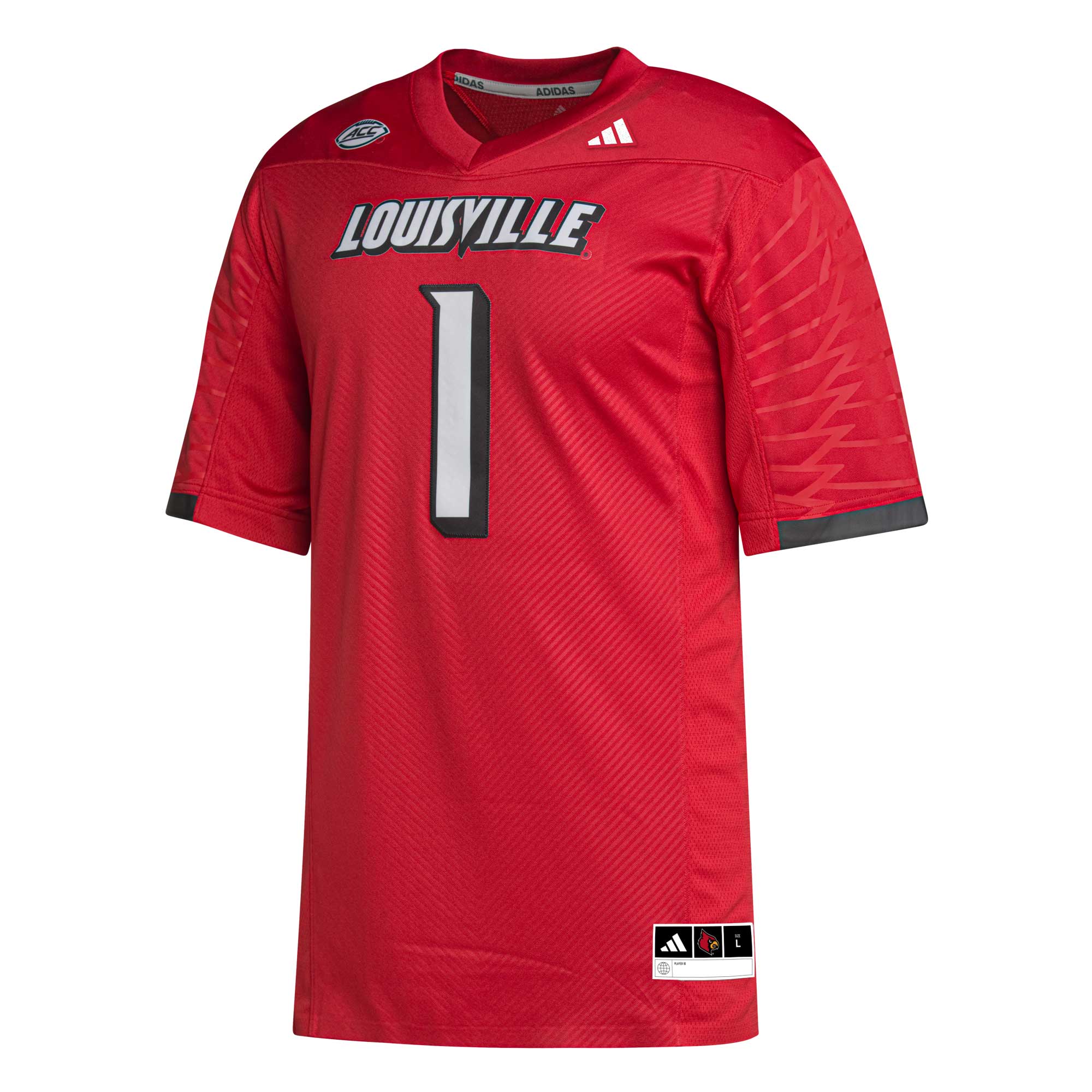 [DDG] Louisville Cardinals Premier Football Jersey - Cardinal