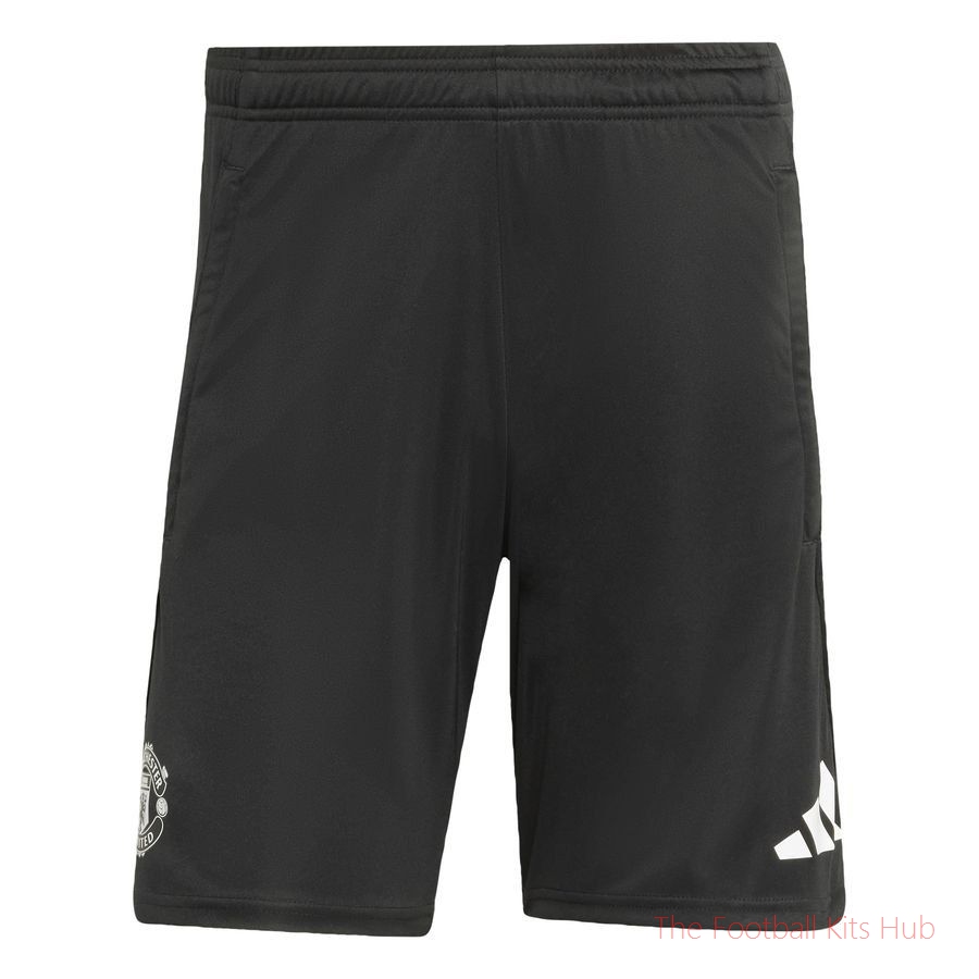 Manchester United Training Shorts Tiro 25 - Black/Aurora Plum