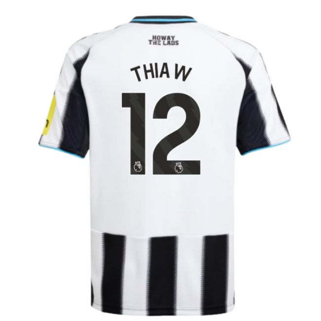 replica 2025-2026 Newcastle Home Shirt (Kids) (Thiaw 12)