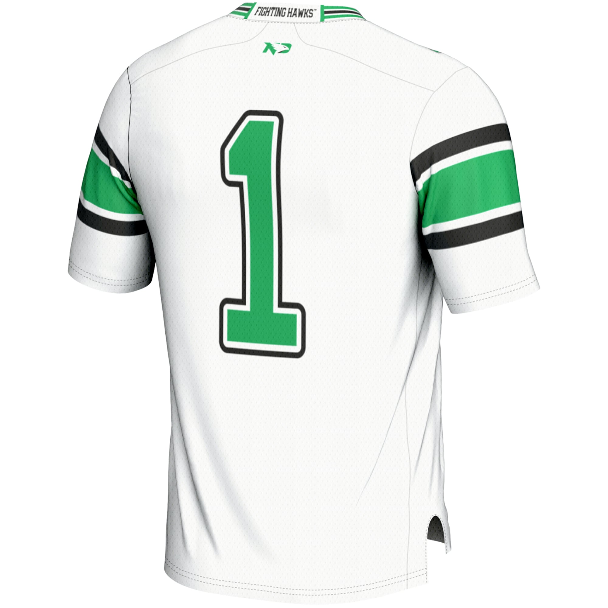 [Youth] North Dakota #1 Football Jersey - White | Stadium Series 2026/27