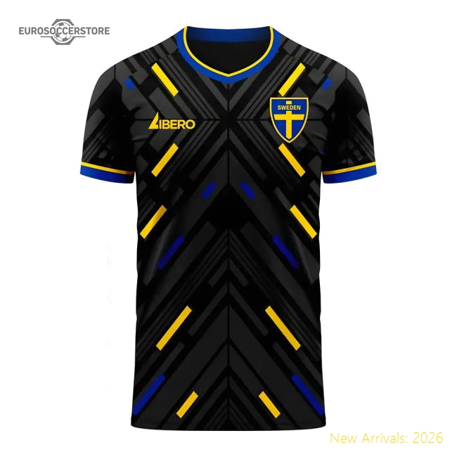 Sweden 2025-2026 Away Concept Football Kit (Libero) - Womens