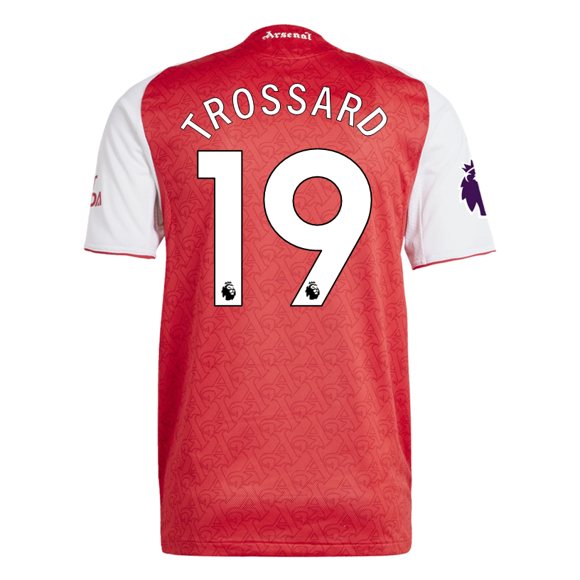 Arsenal Trossard 2025-2026 UCL Home Jersey – Authentic Shirt