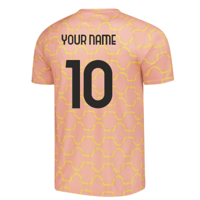 High-quality 2025-2026 Ac Milan Warm Up Match Jersey (pink Fruit) (