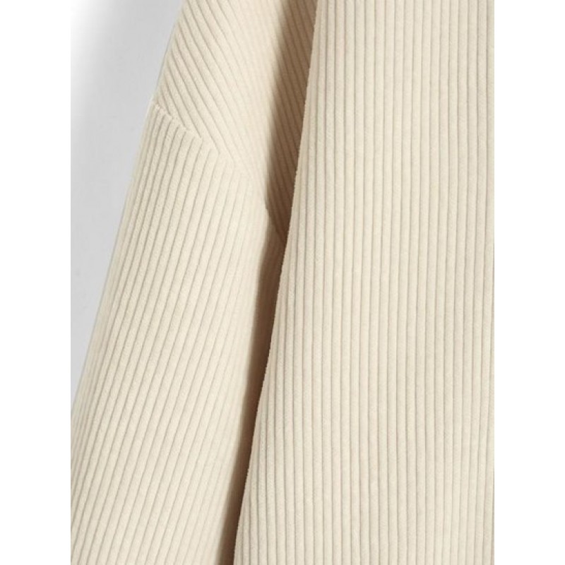 Corduroy Drop Shoulder Shirt OX1526