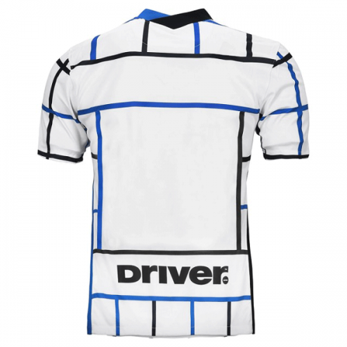 Comfort Fit Inter Milan 20-21 Away White Soccer Jersey Shirt