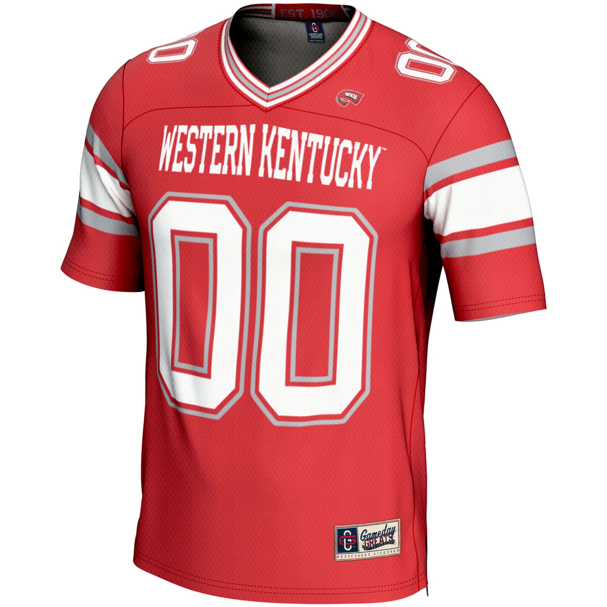 [NJP] Western Kentucky Hilltoppers GameDay Greats Youth NIL Pick-A-Player Football Jersey - Red