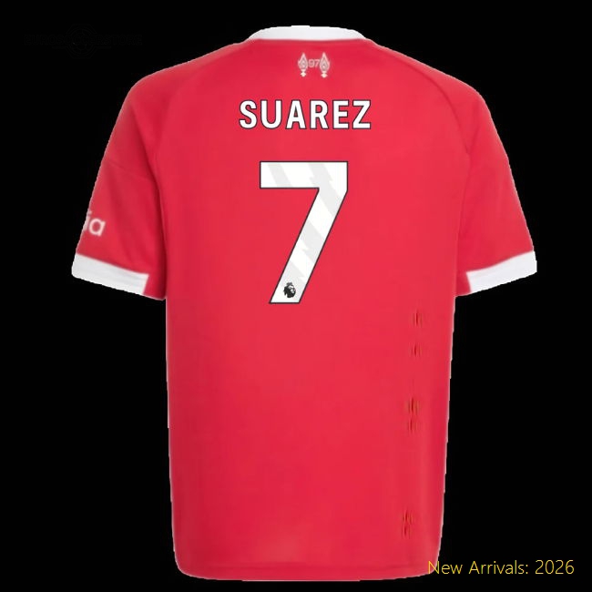 Liverpool Suarez Safe Kids Jersey Performance Fabric Breathable