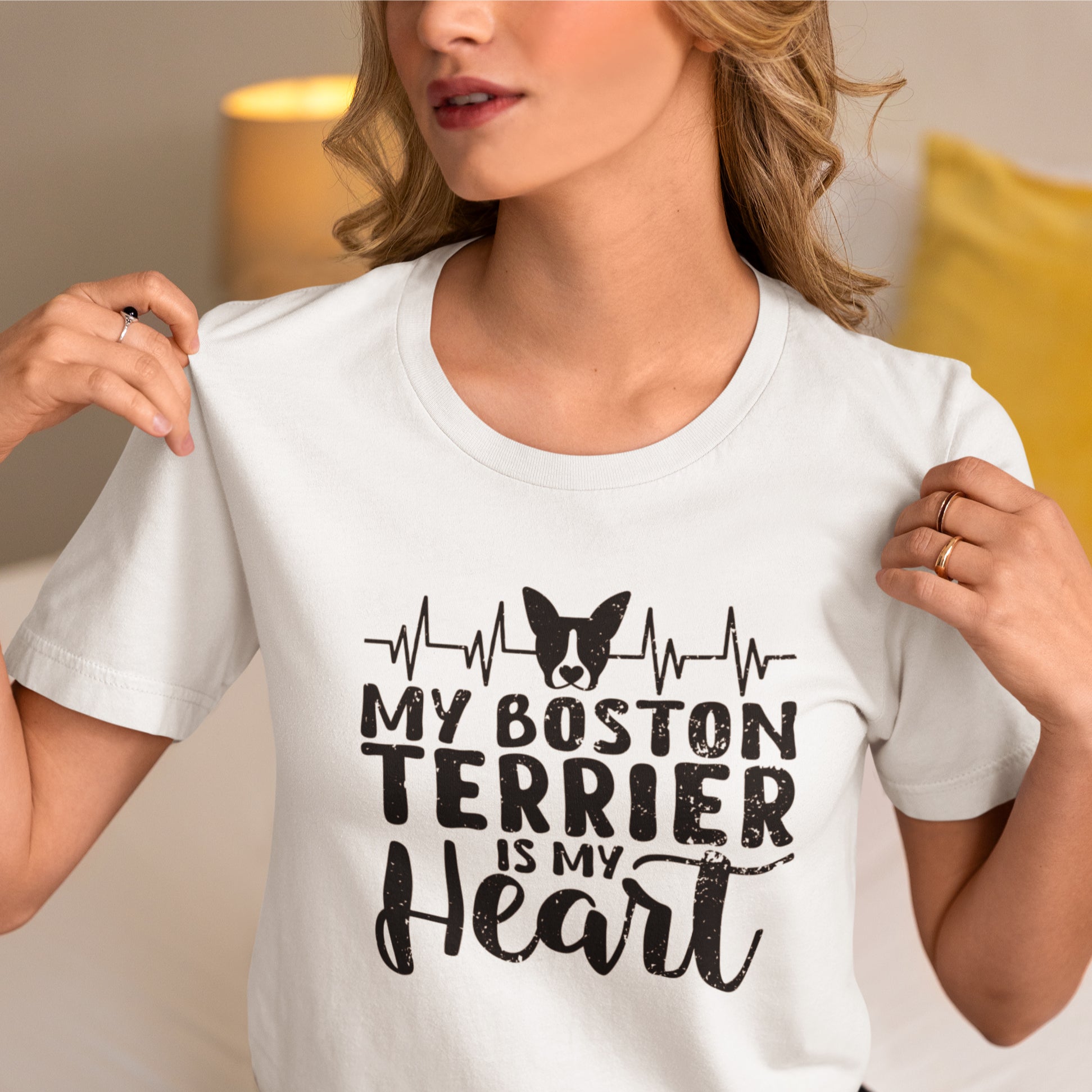 Bulldog Themed Unisex Tshirts For Boston Terrier Lovers For Dog Lovers