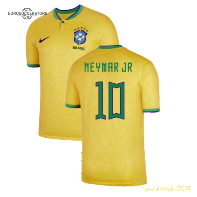 Premium Neymar Brazil Jersey - Casual 2022-2023 Value Trendy