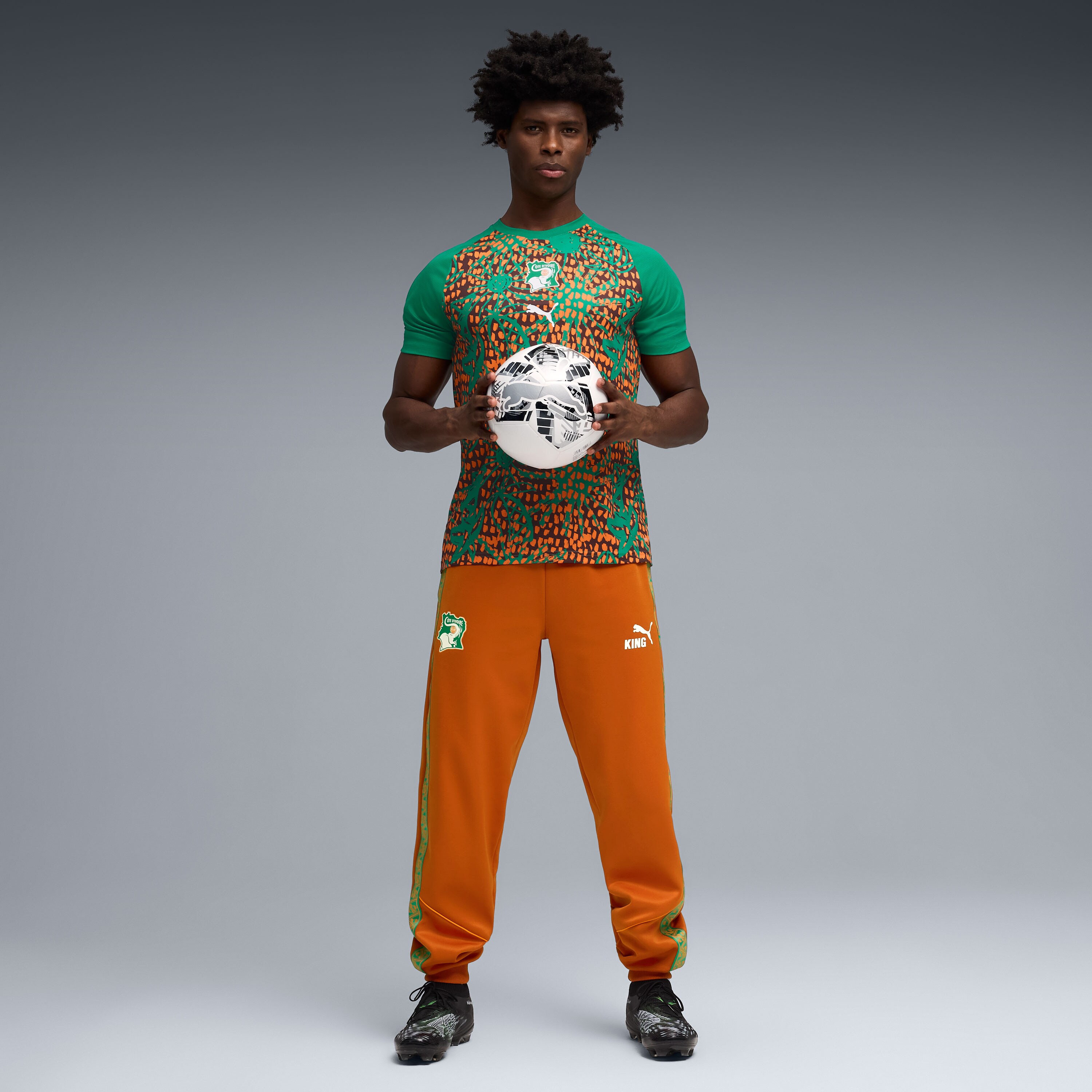 [SJH] Ivory Coast National Team 2026 Pre-Match Jersey Top - Green
